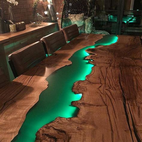 resin led lights|epoxy countertops with led lights.